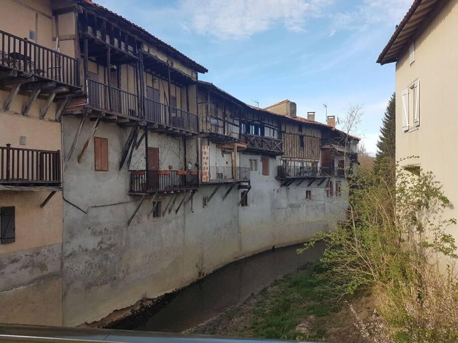 Mon Chalet En Ariege Avec Piscine Daumazan-sur-Arize Buitenkant foto